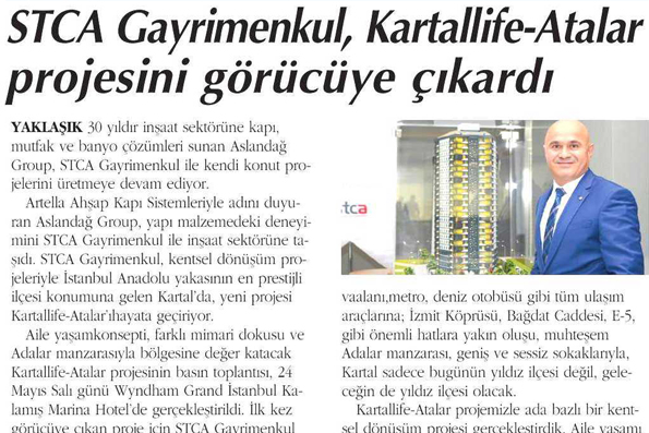 STCA Emlak Gazetesi Haberi