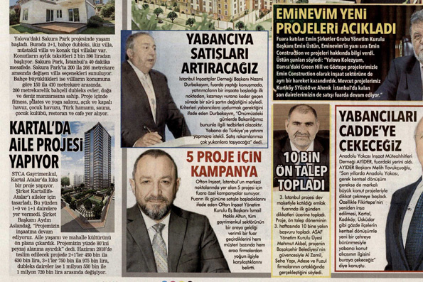 STCA Emlak Gazetesi Haberi