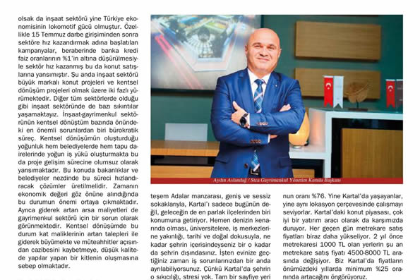 STCA Emlak Gazetesi Haberi